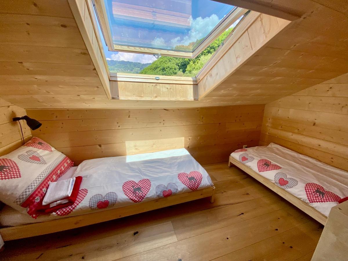 Chalet Rouge Coeur Bex Esterno foto